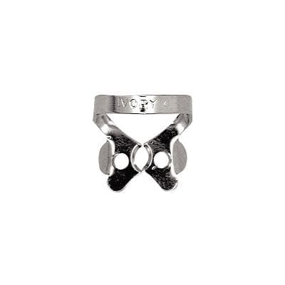 Ivory Rubber Dam Clamp #0, Winged, Stainless Steel, Regular Bicuspid, 1/Pk, 50057304 thumbnail 14