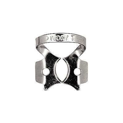 Ivory Rubber Dam Clamp #7, Winged, Stainless Steel, Regular Molar, 1 Each, 50057328 thumbnail 11
