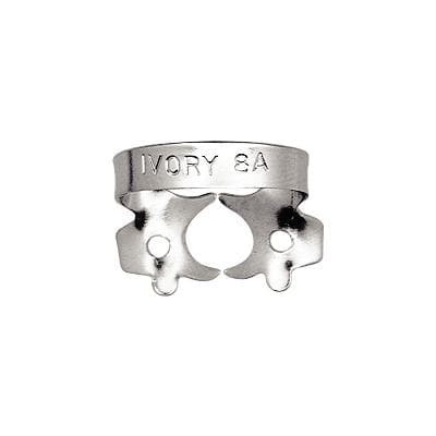 Ivory Rubber Dam Clamp #8A, Winged, Stainless Steel, for Molars, 1 Each, 50057336 thumbnail 13