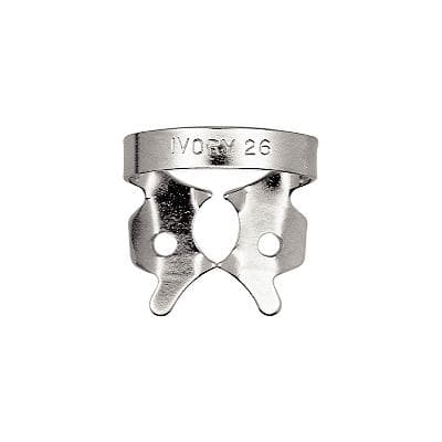 Ivory Rubber Dam Clamp, Winged, #26, Stainless Steel, Regular Molar, 50057370 thumbnail 11