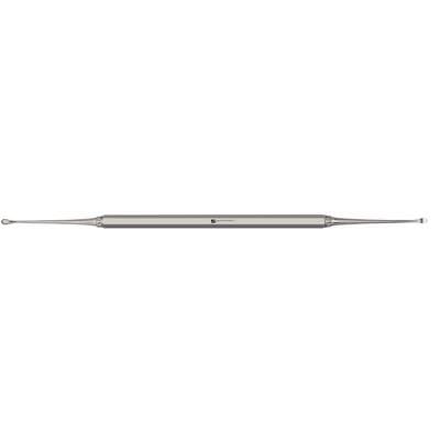 J&J Instruments #75 Lucas Surgical Curette, Double End, Hexagonal Handle, 1/Pkg thumbnail 3