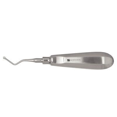 J&J Instruments Molt Curette #5L, Single End, Hexagonal Tapered Handle, 02-295 thumbnail 4