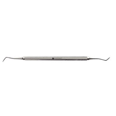 J&J Instruments Double-Ended Hollenback Carver #3S, Standard Handle, Stainless Steel, 03-230 thumbnail 7