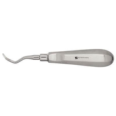 J&J Instruments #71 Miller Surgical Elevator, Single End, Left, Stainless Steel, 1 Each (04-971) thumbnail 3