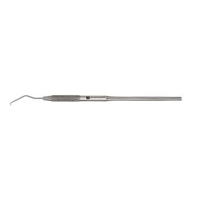 J&J Instruments #17 Single End Explorer, Stainless Steel, Standard Round Handle, 1/Pkg thumbnail 3