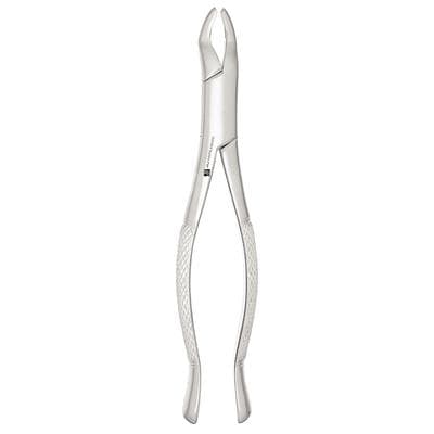 J&J Instruments Extracting Forceps #10S, Upper Molar, Universal, Straight Handle, Stainless Steel, Each, 05-105 thumbnail 5