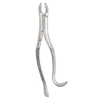 J&J Instruments #15 Extracting Forceps, Lower 1st and 2nd Molar, Universal Hook Handle, Stainless Steel, 05-150 thumbnail 5