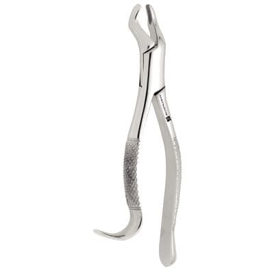 J&J Instruments Extracting Forceps #10H, Universal, Hook Handle, Stainless Steel, 1/Pkg thumbnail 4