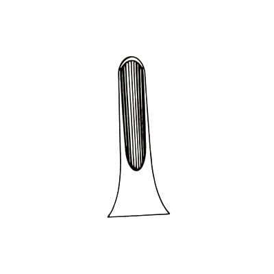 J&J Instruments #33 English Pattern Lower Root Extracting Forceps, Stainless Steel, 1 Each, 05-330 thumbnail 7