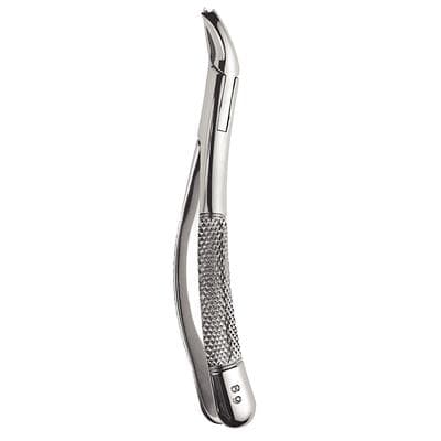 J&J Instruments #89 Upper Right Molar Extracting Forceps, Stainless Steel, 1/Pkg, 05-890 thumbnail 5