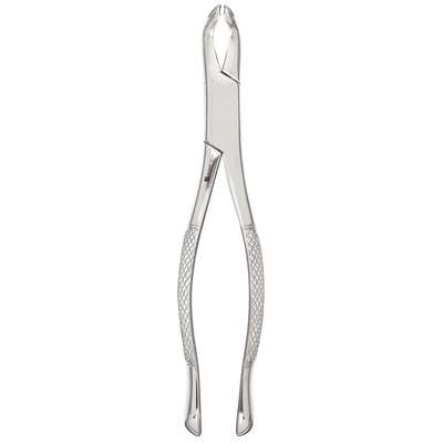 J&J Instruments Extracting Forceps #222, Universal, Lower 3rd Molar, Stainless Steel, 06-222 thumbnail 6