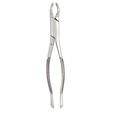 J&J Instruments Extracting Forceps #210S, Universal, Upper Molar, Straight Handle, Stainless Steel, Each, 06-211 thumbnail 4