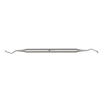 Columbia Curette #2L/2R, Standard Handle, Double End, Knurled Hexagonal, 11-740 thumbnail 4