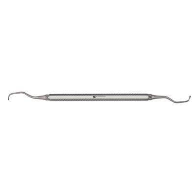 J&J Instruments McCall Curette #17/18, Standard Handle, Double End, Hexagonal Knurled, 11-752 thumbnail 5