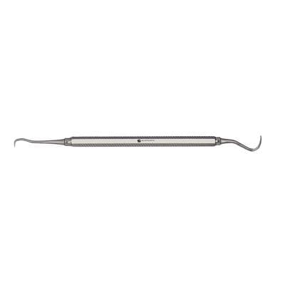 J&J Instruments Sickle Scaler #15/30 Towner, Double End, Standard Octagonal Handle, Stainless Steel, 11-708 thumbnail 4