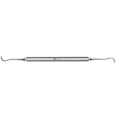J&J Instruments Sickle Scaler #H6/H7, Double End, Standard Octagonal Handle, Stainless Steel, 11-067 thumbnail 6