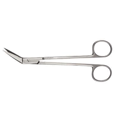 J&J Instruments Kelly Surgical Scissors, 6.25" Angled, Stainless Steel, Smooth Blade, 12-195 thumbnail 5