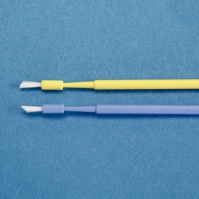 Patterson® Bendable Applicator Brushes, Fine Tip, Assorted Colors, 10 cm Handle, Disposable, 500/Pkg thumbnail 2