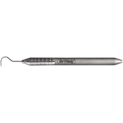 Hu-Friedy #23 Shepherd's Hook Single-End Explorer, #6 Satin Steel Handle, EXS236 thumbnail 17