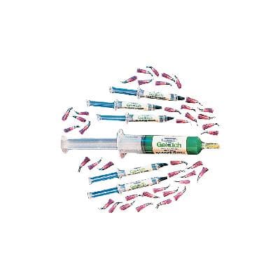 Temrex Gel-Etch 35% Phosphoric Acid Etching Gel Syringe Kit, 12 g with 25 Disposable Tips, Green, 6500 thumbnail 18