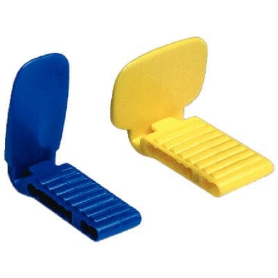 Dentsply Sirona XCP Color-Coded Anterior/Posterior Bite Blocks, Blue & Yellow, 20/Box (54-0863) thumbnail 11
