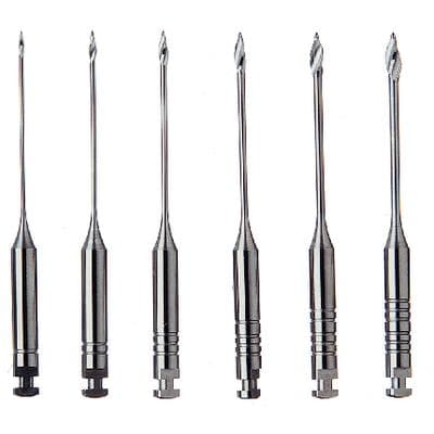 Kerr Gates Glidden Drills, RA, 18mm, Assorted Sizes #1-#6, 6/Pk, 17289 thumbnail 8