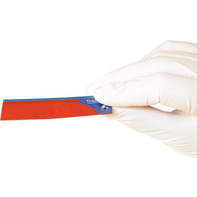 TrollFoil Double-Sided Articulating Foil, Red, 8 Microns, Pre-Mounted, 500/Pk, 12000600 thumbnail 6