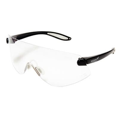 Hager Outback Protective Eyewear, Clear Lens, Black Frame, 1 Pair, 100702 thumbnail 9