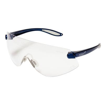 Hager Outback Protective Eyewear, Clear Lens, Blue Frame, One Size Fits All, 100706 thumbnail 18