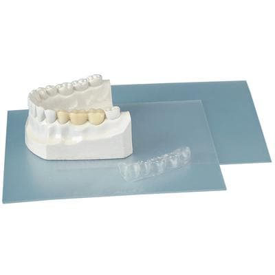Pro-Form Crown & Bridge Resin Sheets, Clear, 5" x 5", 0.020" (0.50 mm), 50/Pkg, 9613680 thumbnail 12