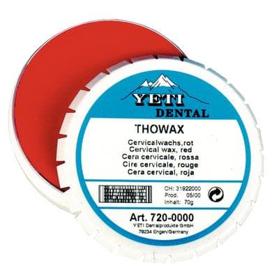 Keystone Yeti Thowax Cervical Wax, Red, 70g, Smooth Flowing thumbnail 4