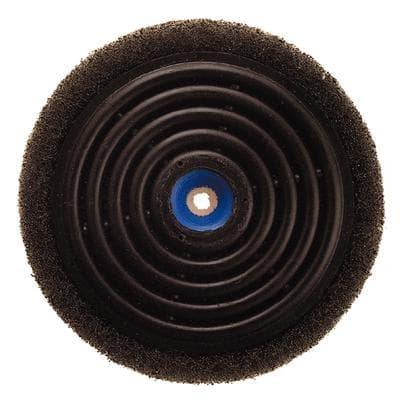 Hatho Polishing Disc with Scotch-Brite, Fine Grit, 4" Diameter x 1/2" Thick, 1/Pkg thumbnail 4