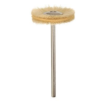 Keystone Hatho Miniature Brush with Polishing Disc, White Goat Hair, 12/Pkg thumbnail 13
