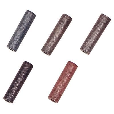 Keystone Superior Rubber Clasp Polishers, Dark Grey, Regular, 15/16" x 1/4", 240 Grit, 100/Box, 1640010 thumbnail 4
