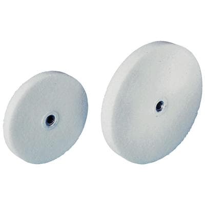 Keystone White Acrylic Knock-Down Wheel, 4" x 1/2", 36-46 Grit, 1/Pk, 1900090 thumbnail 8