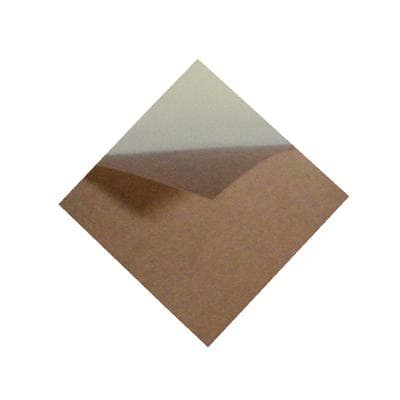 Keystone Adhesive Coated Pressure Sensitive Casting Wax Sheets, 28 Gauge, 4" x 4", 32/Box thumbnail 2