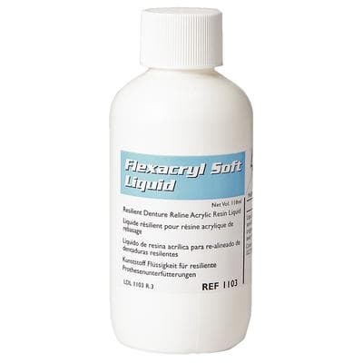 Flexacryl Soft Denture Reline Acrylic Resin, Liquid Refill, 118 ml (4 oz) Bottle thumbnail 2