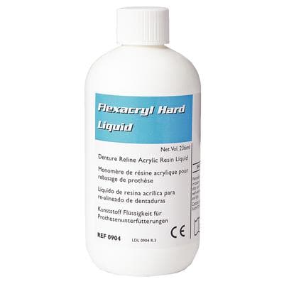 Flexacryl Hard Liquid, 8 oz Bottle, Denture Reline Acrylic Resin Liquid Refill thumbnail 7