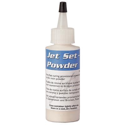Lang Dental Jet Set-4 Self-Curing Acrylic Powder, Shade D3, 2 oz Bottle, 3810D3 thumbnail 3