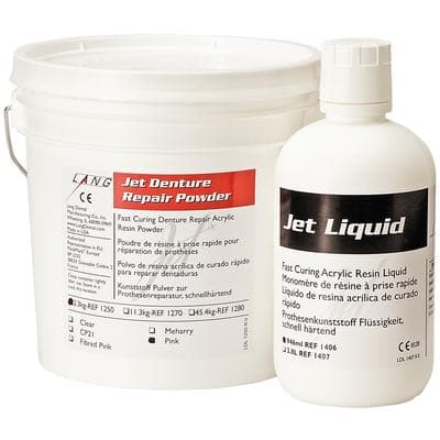 Jet Denture Repair Powder, Pink, 5 lb - Jet Denture Repair Powder - Pink, 5 lb - Image 1