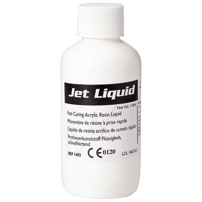 Jet Self-Curing Acrylic Resin Liquid, 118 ml (4 oz) Bottle, 1403 thumbnail 13