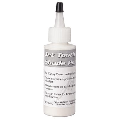 Jet Tooth Shade Self-Curing Acrylic Resin Powder, Shade A3.5 (81), 2 oz Bottle thumbnail 2