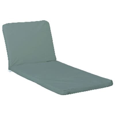 Crescent Premium Bodyrest Full Length Memory Chair Pad, Gray, 56" x 20" x 1.5" thumbnail 3