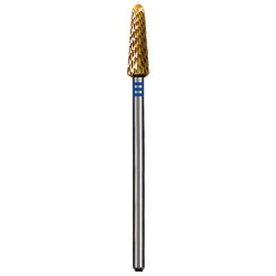 Dedeco Euro Goldies Carbide Bur, Fine Straight Blade Cross Cut (FST), Titanium Nitride Coated, 4.0 mm Diameter, HP, G079FST/040 thumbnail 6
