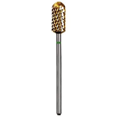 Dedeco Euro Carbide Goldies® Crosscut Carbide Bur, HP, Coarse Crosscut, #G072SG/060, 6.0 mm Diameter, 1/Pkg thumbnail 5