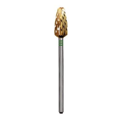 Dedeco Euro Goldies Carbide Bur, Coarse Straight Blade Crosscut, HP, 6.0 mm Diameter, Titanium Nitride Coated, #G251GSQ/060 thumbnail 6