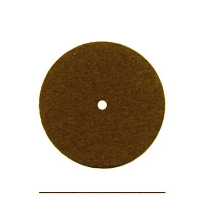 Dedeco Traditional Dura Separating Discs, Aluminum Oxide, 7/8" x 0.015", Brown, 100/Pkg thumbnail 2