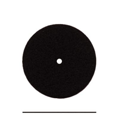 Dedeco Traditional Very Thin Separating Discs, 7/8" x .015" (22 x 0.3mm), Silicon Carbide, Black, 100/Box thumbnail 3