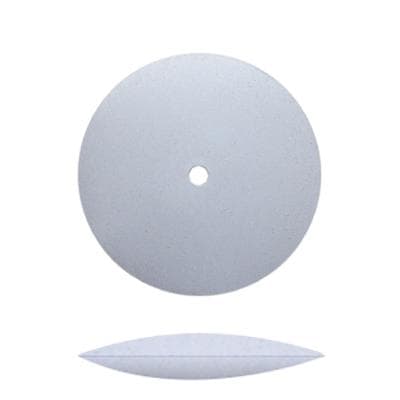Dedeco Universal Silicone Polisher Knife-Edge Wheel, Fine, Blue, 7/8", 100/Box thumbnail 2