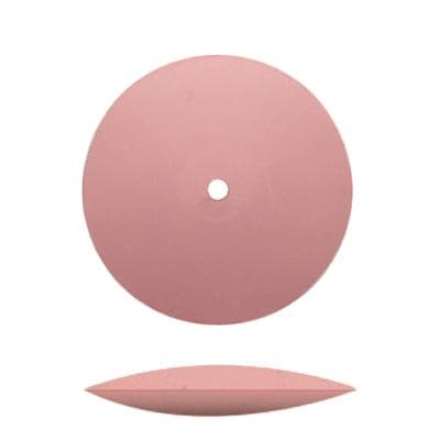 Dedeco Extra-Fine Universal Silicone Polisher, Knife-Edge, Pink, 7/8", 100/Box thumbnail 2